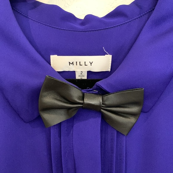 Milly bow tie blouse - Picture 3 of 3